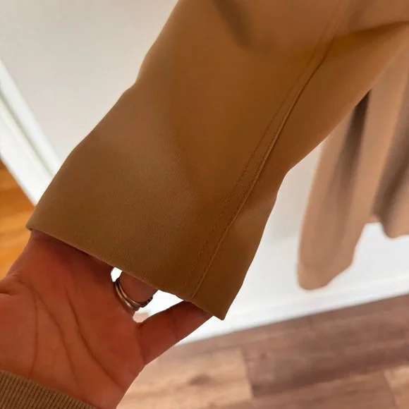 H&M Classic Tan Double-Breasted Women's trench Coat size XL - Picture 14 of 14
